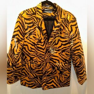 Zebra Python Blazer